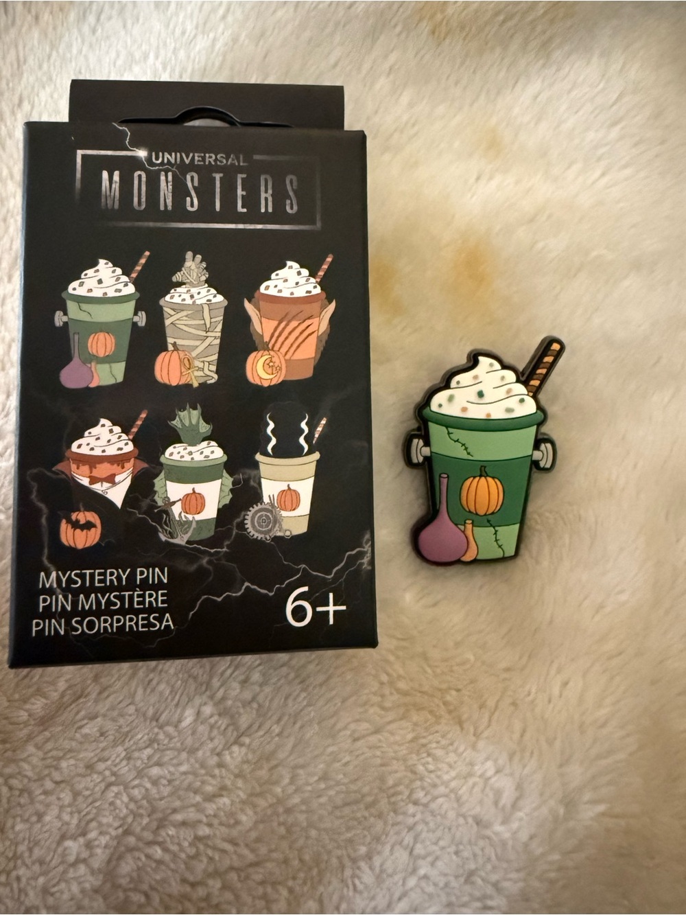 Universal Monsters Pumpkin Spice Mystery Pin - Green